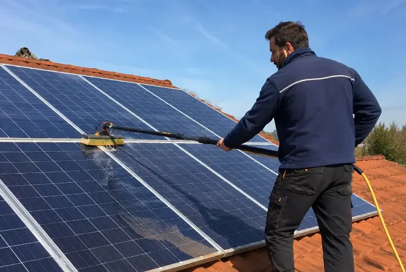 Nettoyage et entretien de panneaux solaires aux Pennes-Mirabeau