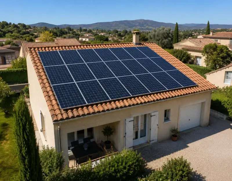 Prime à l'autoconsommation panneaux solaires Les Pennes-Mirabeau — aide financière de l'État